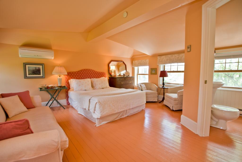 Auberge La Raveaudiere North Hatley Habitación foto
